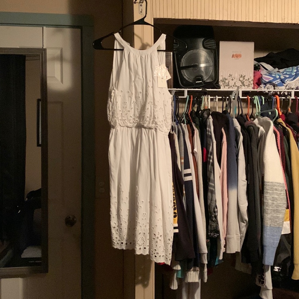 White dress